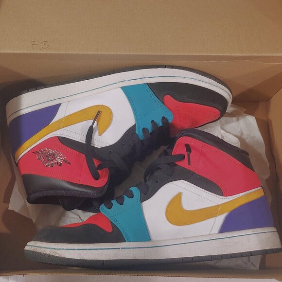 Jordan Multicolor Sneakers - Picture 1 of 10